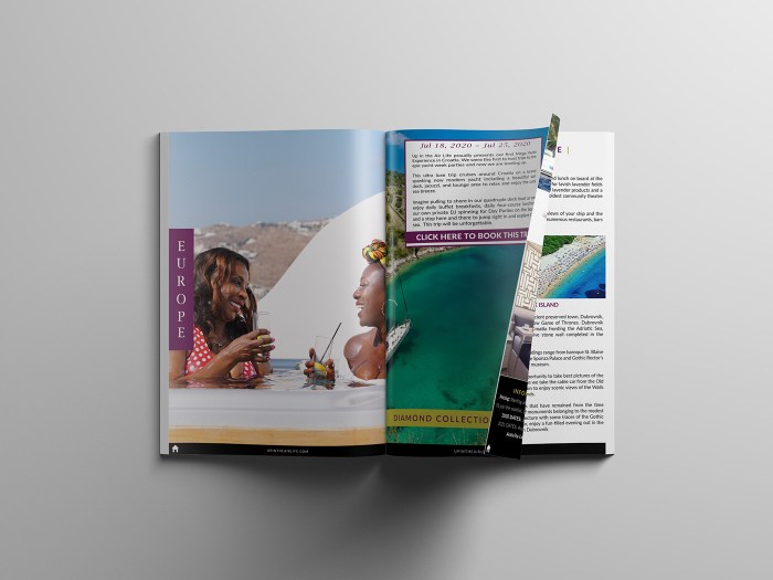 Interactive Brochure Design: Travel Agent on Behance